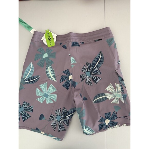 VISSLA Mens SQUIGGY 18.5 Board Shorts  Size 28  Tribal Tropics Dusty Lilac NWT - Picture 7 of 10